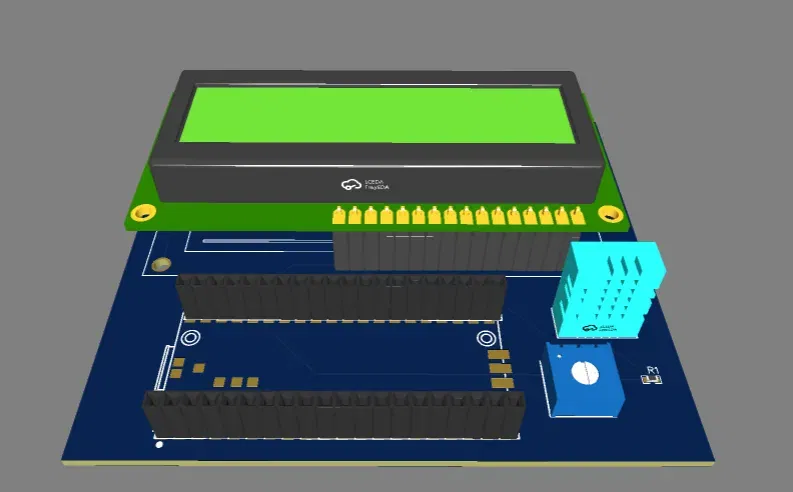 PCB Design — Weather Station